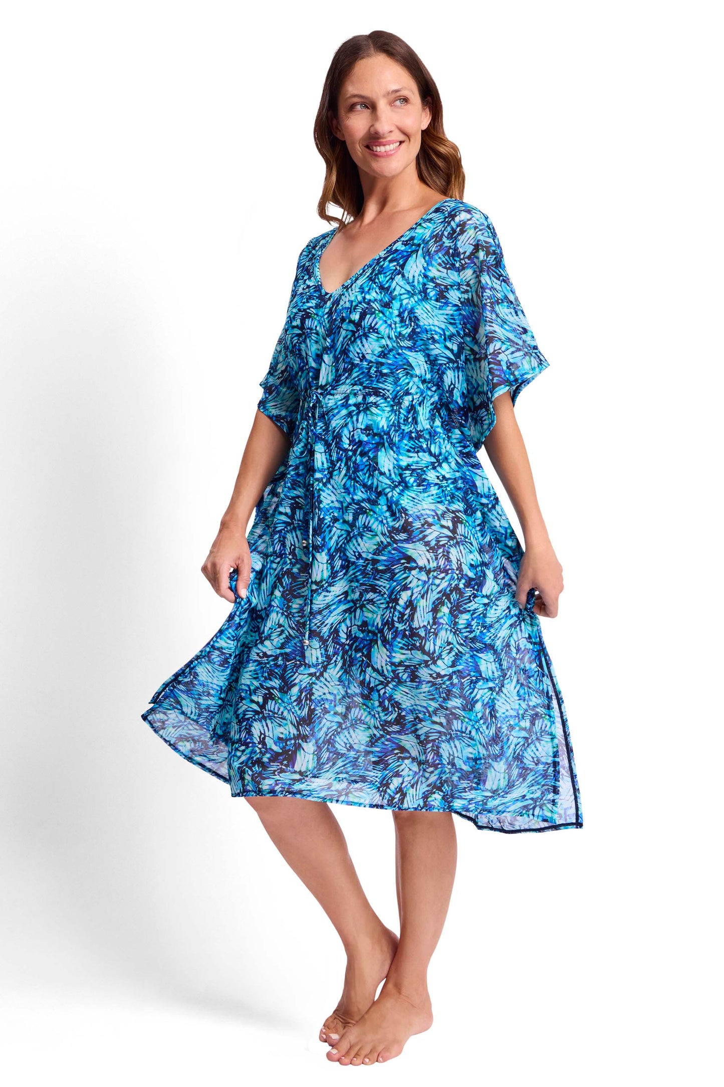 Jantzen - Goddess Mesh Capri Kaftan