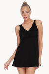 Jantzen: Cosmopolitan Mesh Ruffle Swim Dress Bather