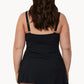 Jantzen: Cosmopolitan Mesh Ruffle Swim Dress Bather