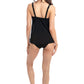 Togs: Black Chlorine Resistant Tankini Scoop and Pant
