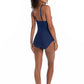 Togs: Ravenna V-Neck Binding One Piece