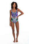 Togs: Verona French Square One Piece