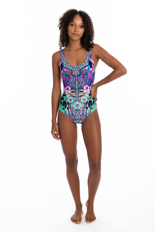 Togs: Verona French Square One Piece