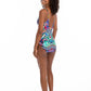Togs: Verona V-Neck Plunge One Piece