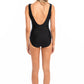 Togs: Odessa V-Neck Zipper One Piece