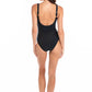 Togs: Black Twist One Piece