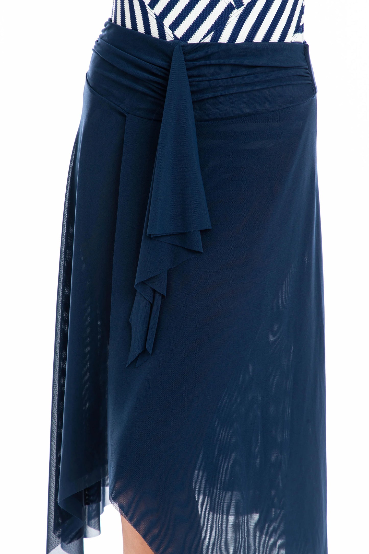 Togs - Mesh Frill Skirt Navy