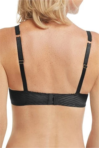 Amoena: Karolina Non-Wired Bra - Black / Sand