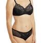 Amoena: Karolina Padded Non-Wired Bra - Black / Sand