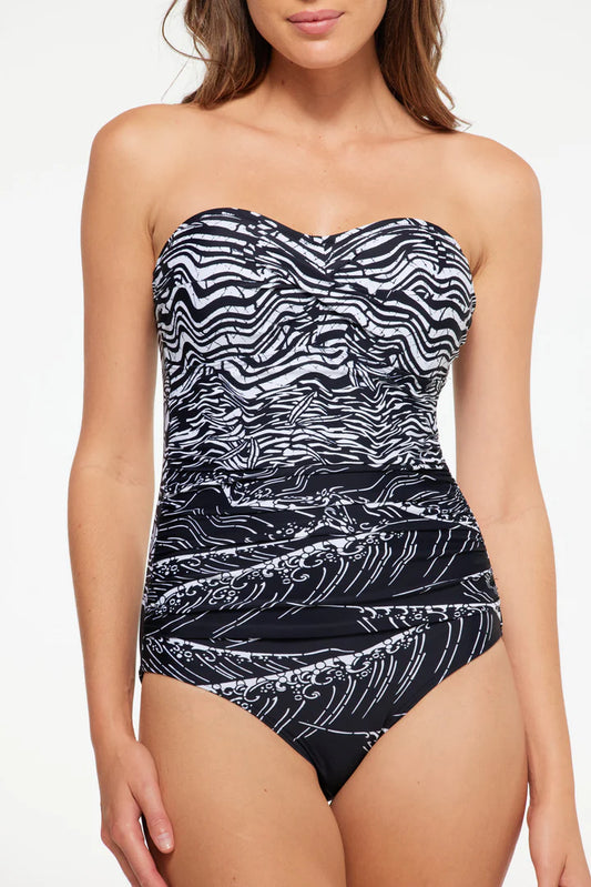 Togs: Budapest Bandeau One Piece Bather