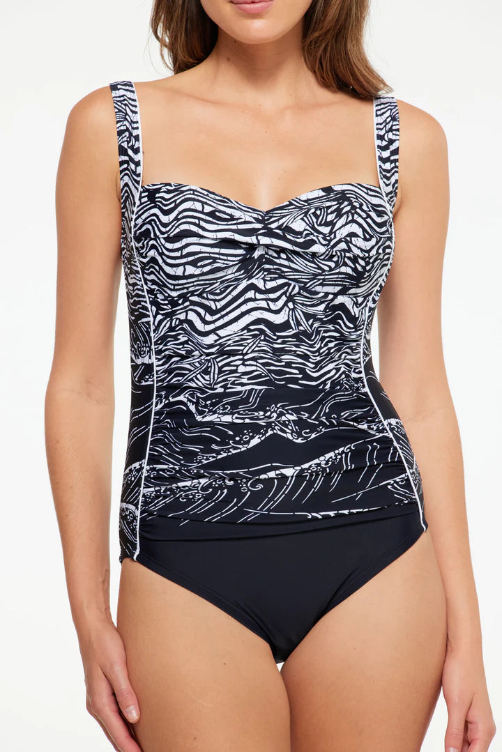 Togs: Budapest Tank Ruched One Piece Bather