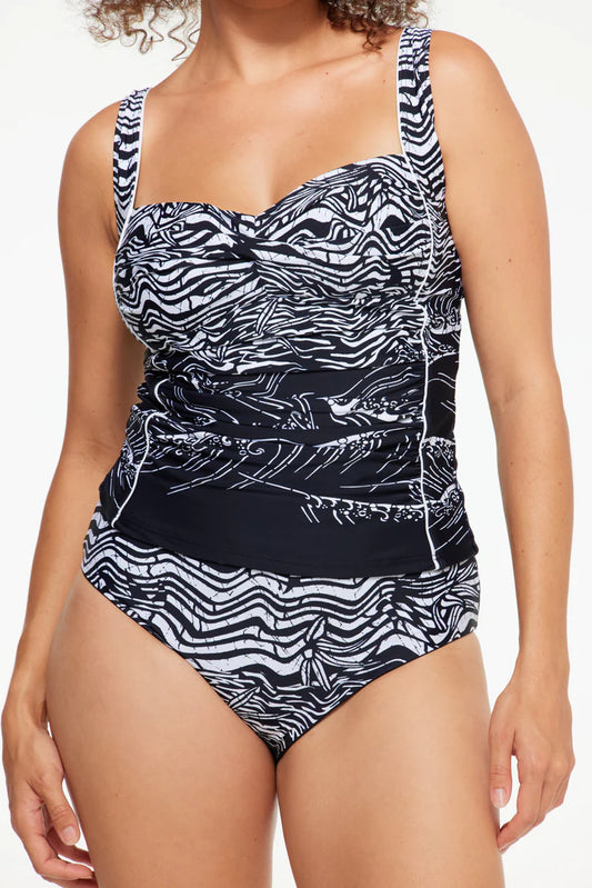 Togs: Budapest Tankini Ruched Top