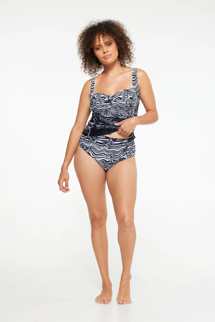 Togs: Budapest Tankini Ruched Top