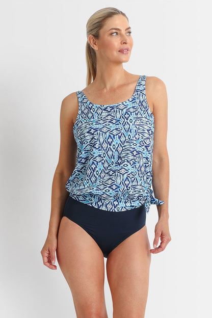 Poolproof: Tide Bandeau Blouson Singlet