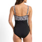 Poolproof:  Scrabble Splice Mastectomy 1PC Bather
