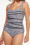 Togs: Savanna Square Binding One Piece Bather