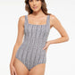Togs: Yukon Square Neck One Piece Swimwear