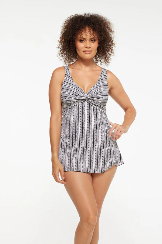 Togs: Yukon Swimdress Twist One Piece Bather