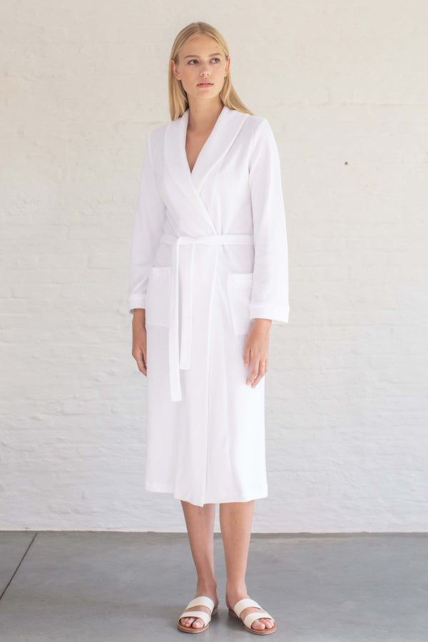 Pluto:  'Aubrie' Wrap Around Robe Dressing Gown