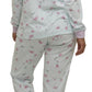 Schrank:  'Penelope'  Ski Long Pant Pyjama PJ Set