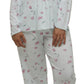 Schrank:  'Penelope'  Lace Bib Long Pant Pyjama PJ Set