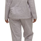 Schrank:  Revere Long Length Pyjama PJ Set 'Leopard'