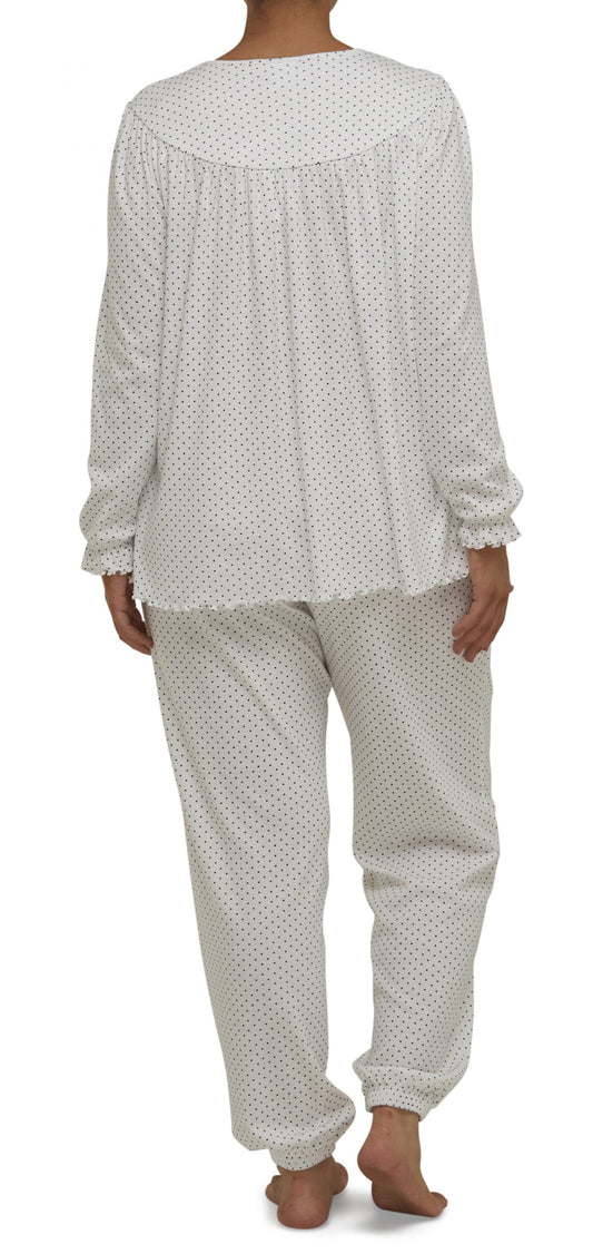 Schrank:  Smocking PJ Ski Pyjamas Set 'Spot'