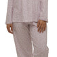 Schrank:  'Ditsy'  Ruffle Pyjama PJ Set Cotton Jersey