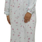 Schrank:  'Penelope' Long Length Collared Nightie