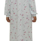 Schrank:  'Penelope' Long Length Collared Nightie
