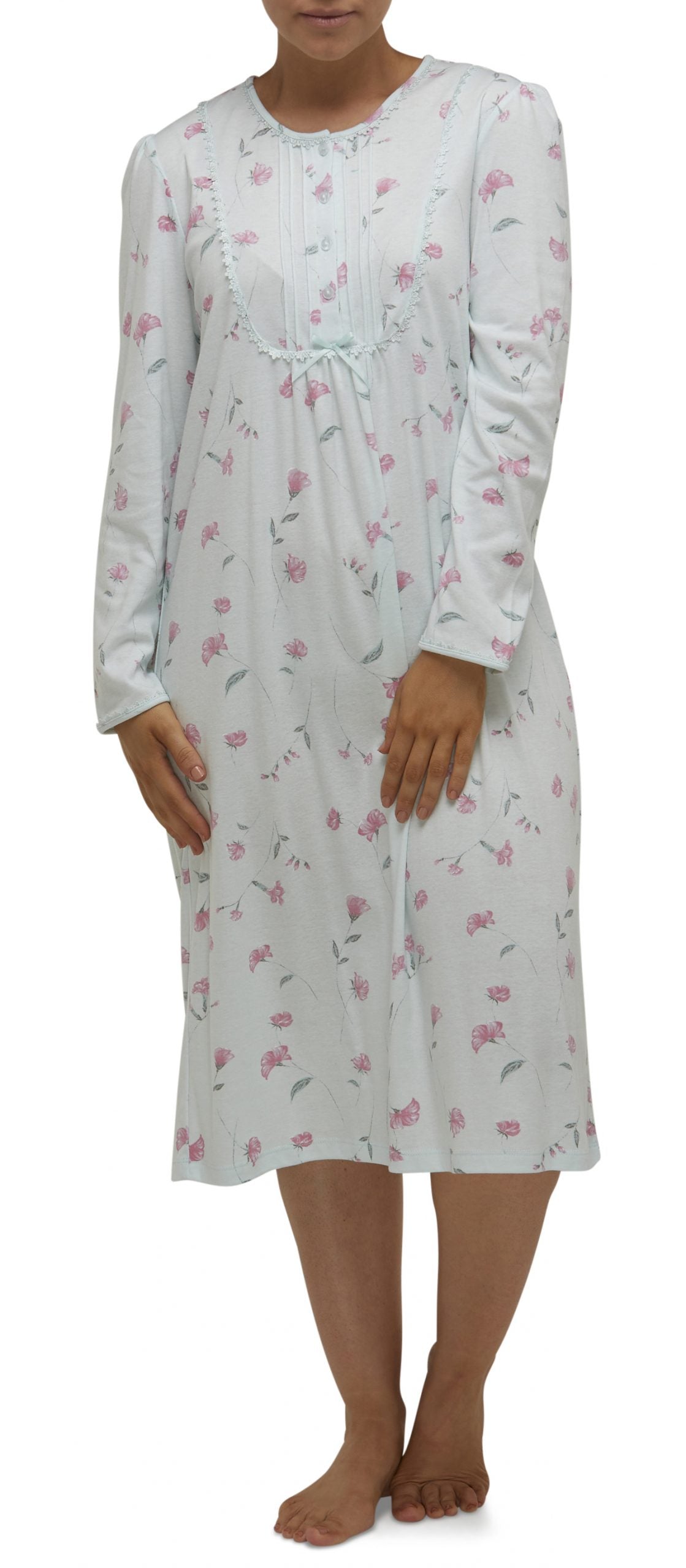 Schrank:  'Penelope' Lace Bib Nightie