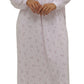Schrank: Long Sleeve Mid Length Nightie 'Isabel'