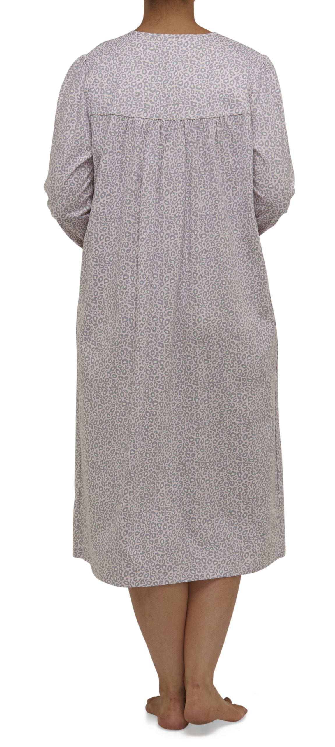 Schrank:  Ruffle Nightie Mid Length 'Leopard'
