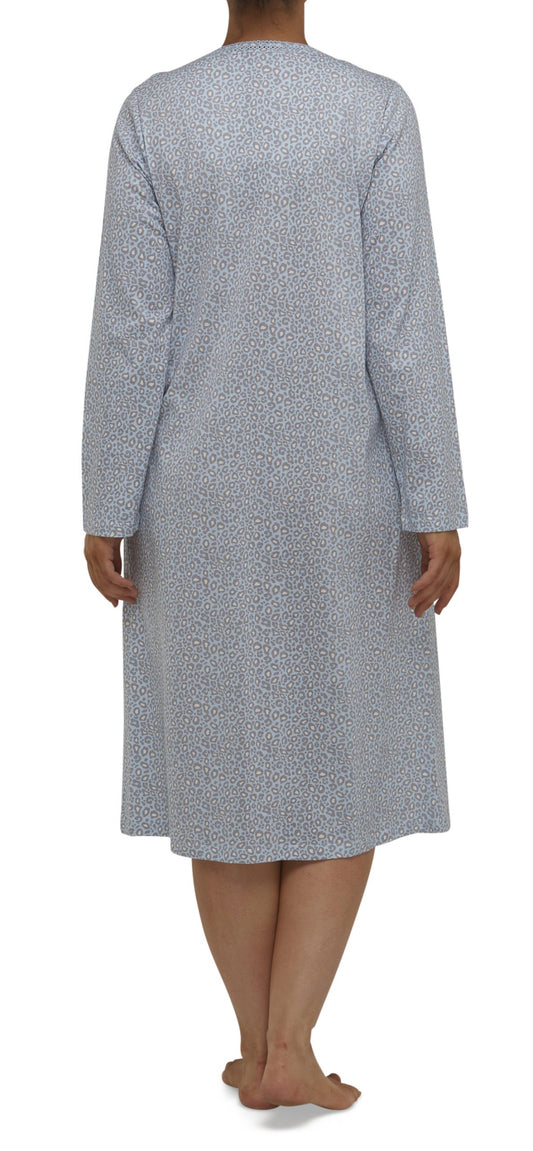 Schrank:  Crochet Nightie Mid Length 'Leopard'