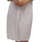 Schrank:  'Trilobal' Short Length Nightie with Embroidery