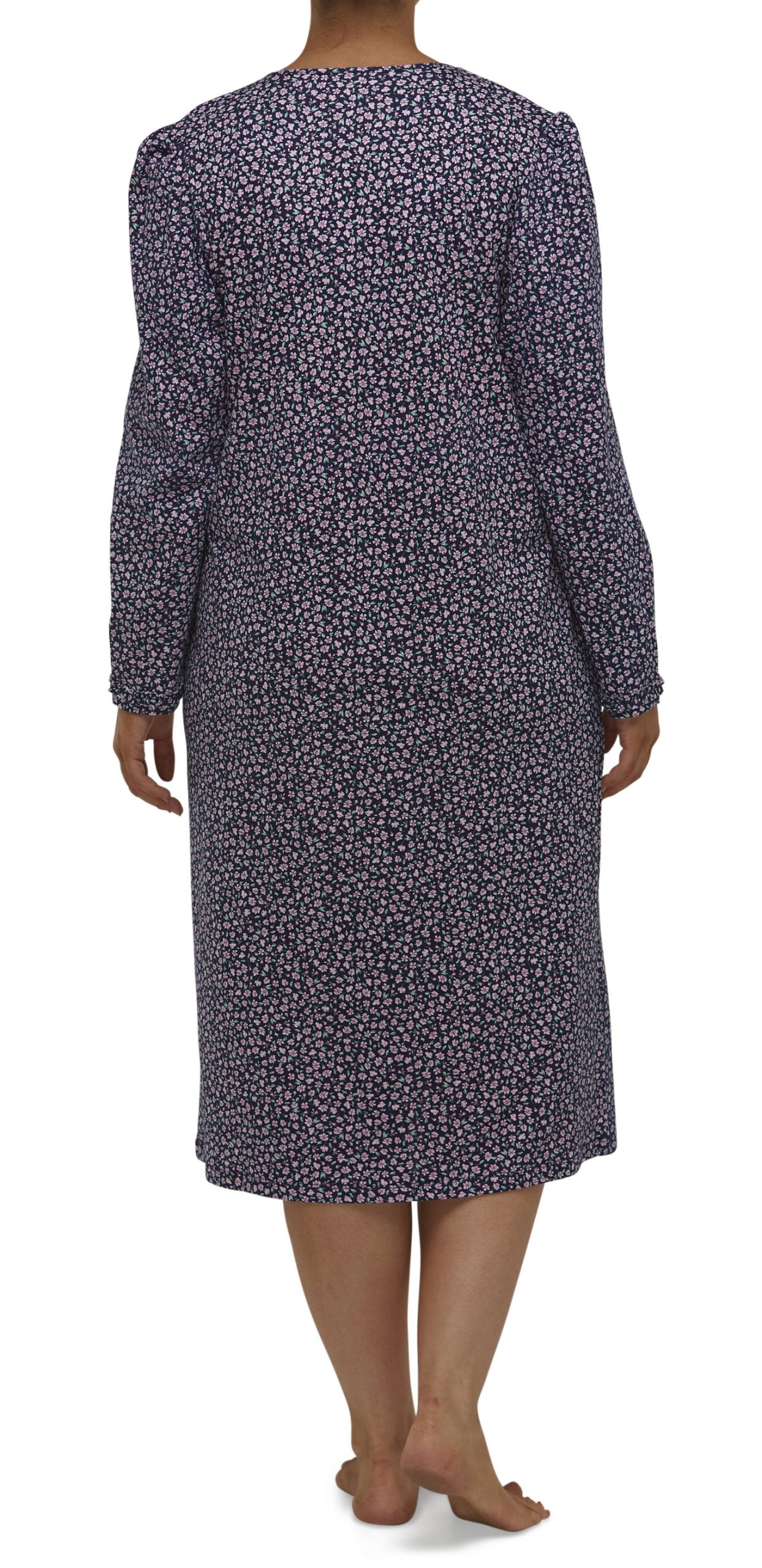 Schrank:  'Ditsy' Ruffle Nightie Cotton Jersey