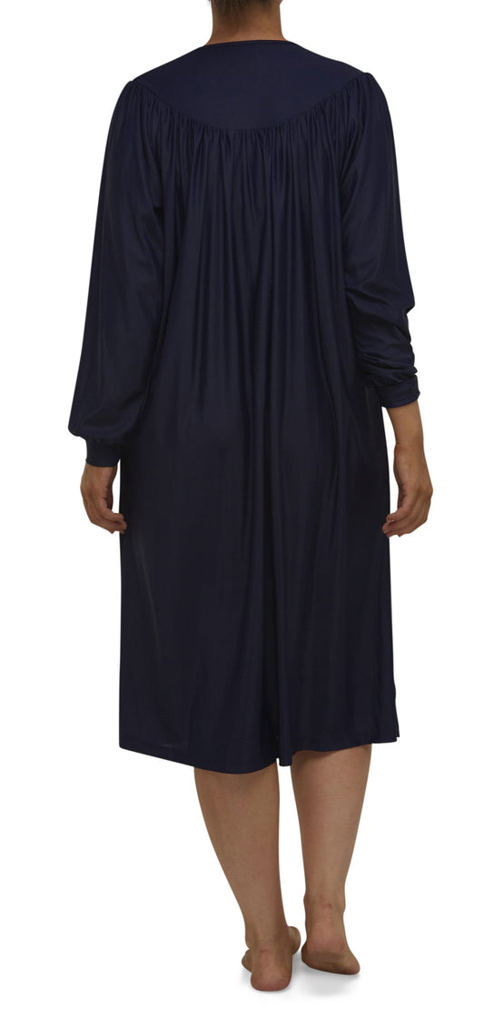 Schrank:  'Trilobal' Mid Length Nightie with Embroidery