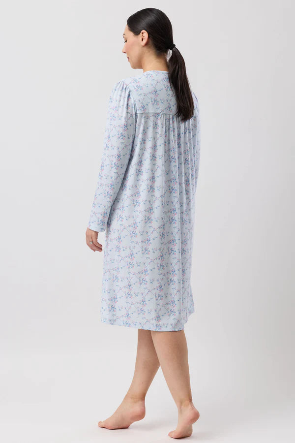 SCHRANK:  Cherry Blossom Long Sleeved Nightie