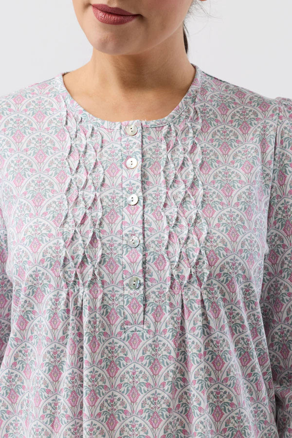 SCHRANK:  Oriental Smock Nightie