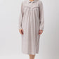 SCHRANK:  Ditsy Long Sleeve Collared Nightie
