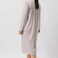 SCHRANK:  Ditsy Long Sleeve Collared Nightie