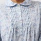 SCHRANK:  Cherry Blossom Long Sleeve Collared Nightie