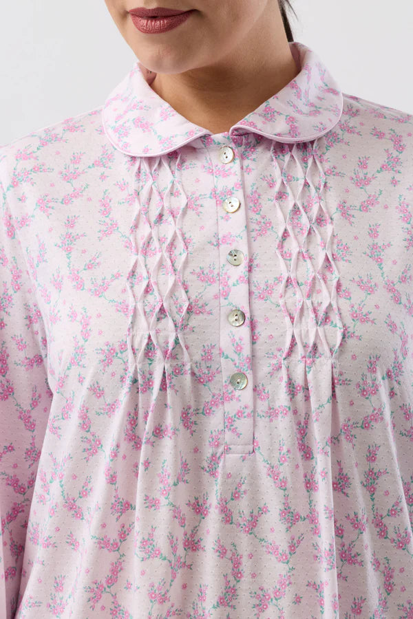 SCHRANK:  Jasmine Short Collared Nightie