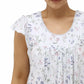 Schrank:  'Meadow' Cap Sleeve Cotton Jersey Nightie