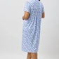 SCHRANK Daisies Short Sleeve Cotton Sleeveless Nightie