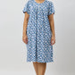 SCHRANK Daisies Short Sleeve Cotton Sleeveless Nightie