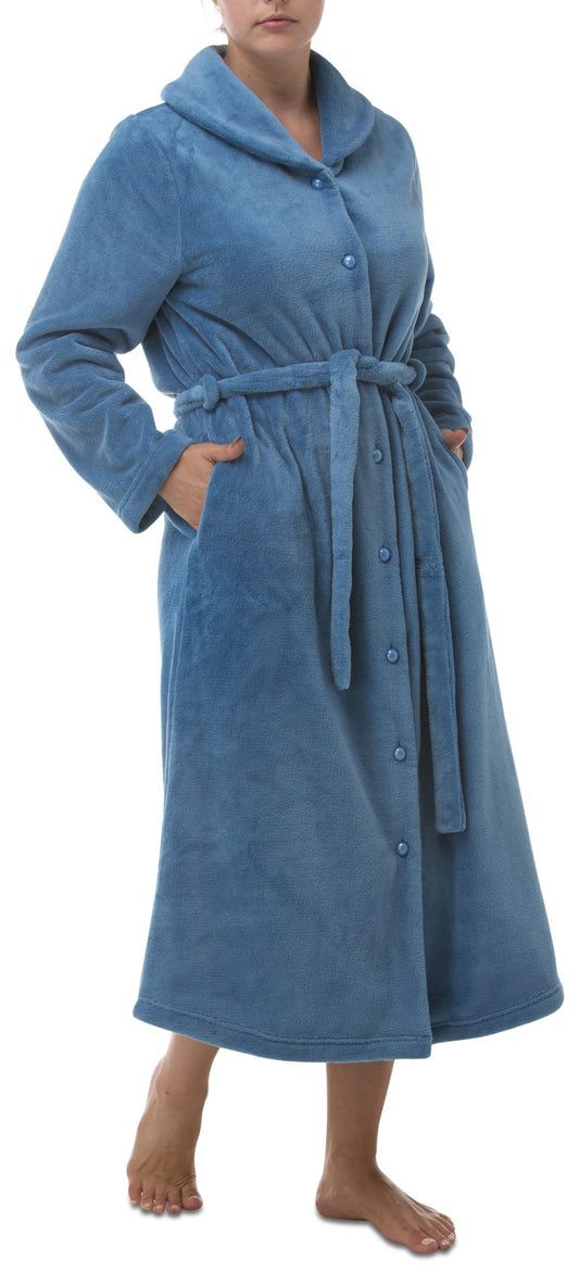 Schrank: Coral Fleece Long Length Dressing Gown