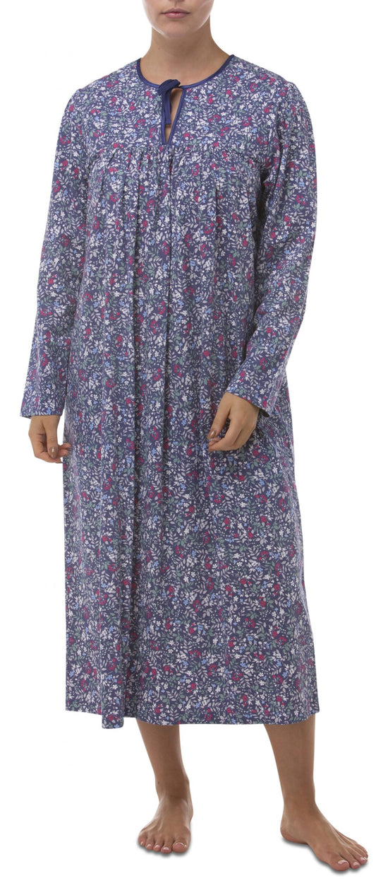 Schrank: Long Sleeve Cotton Nightie