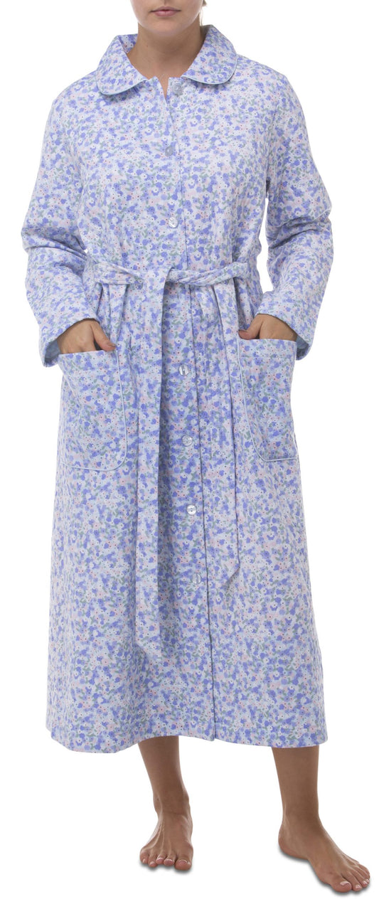 Schrank: Quilted Long Length Dressing Gown
