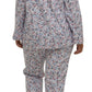 Schrank:  Flannelette Revere Pyjama PJ Set 'Brooke'